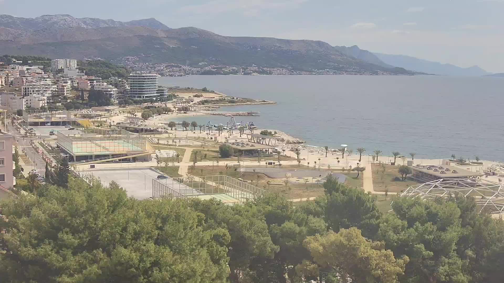 Plage Žnjan et installations sportives – Split