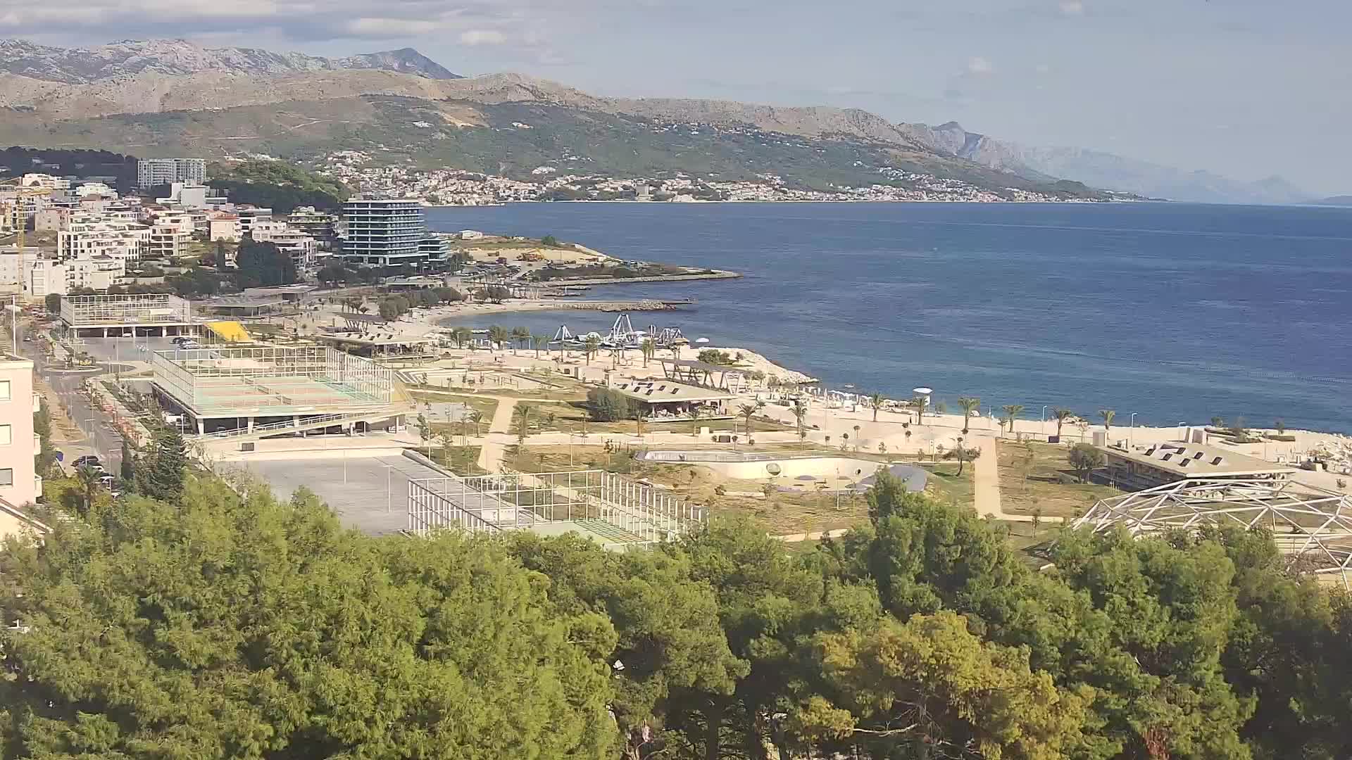 Plage Žnjan et installations sportives – Split