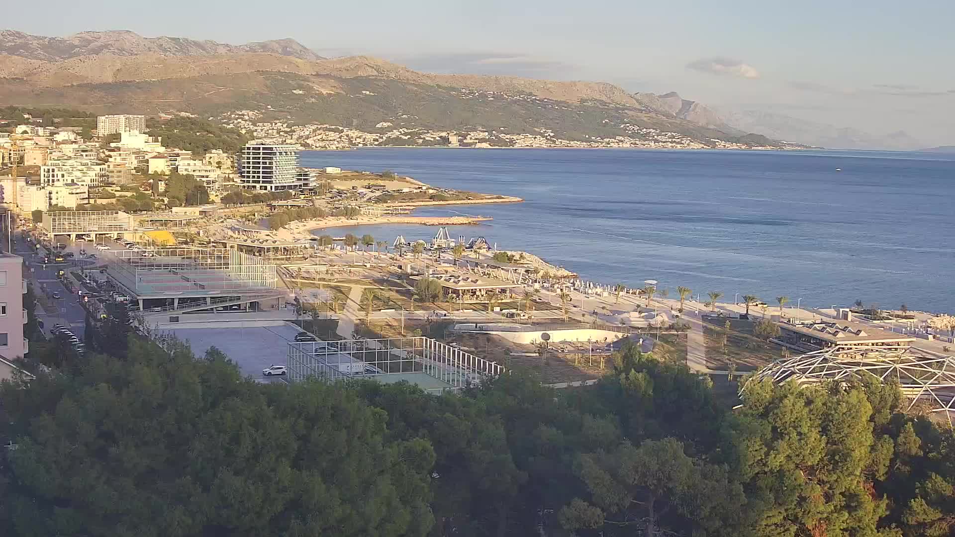 Plage Žnjan et installations sportives – Split