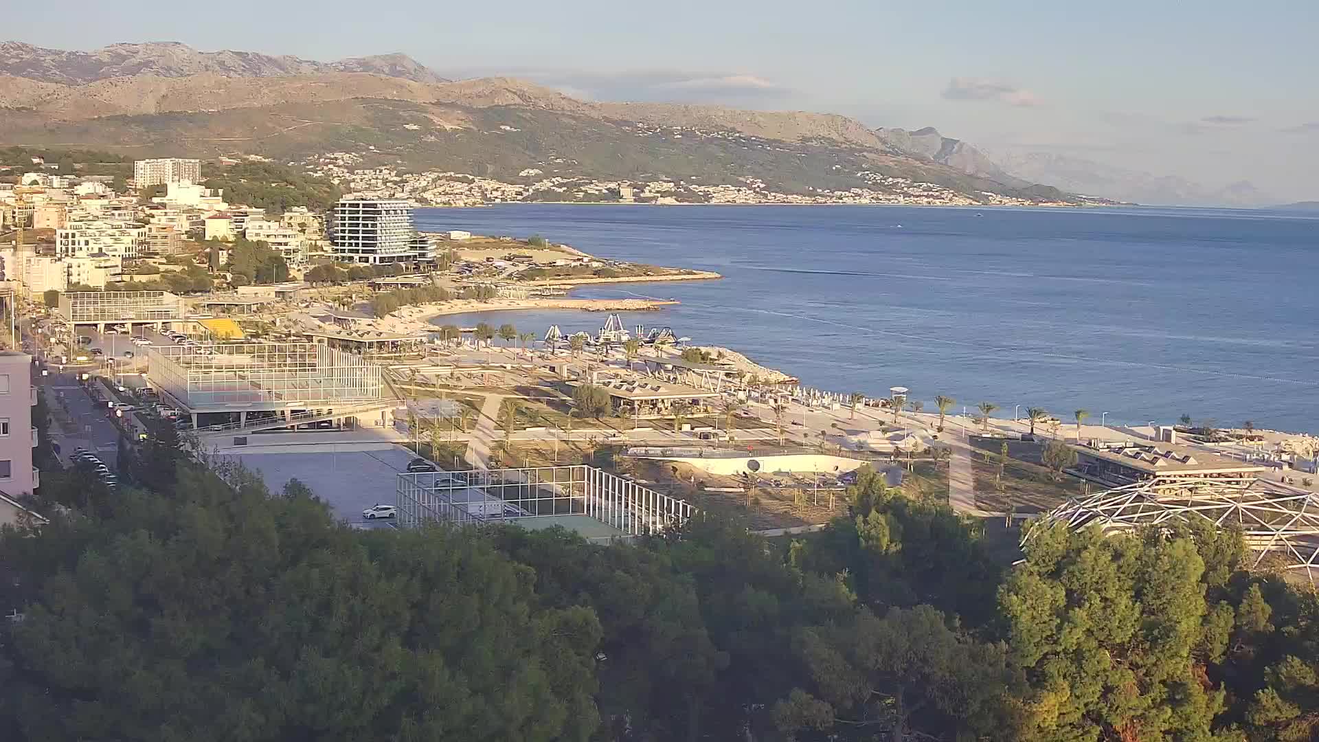 Plage Žnjan et installations sportives – Split