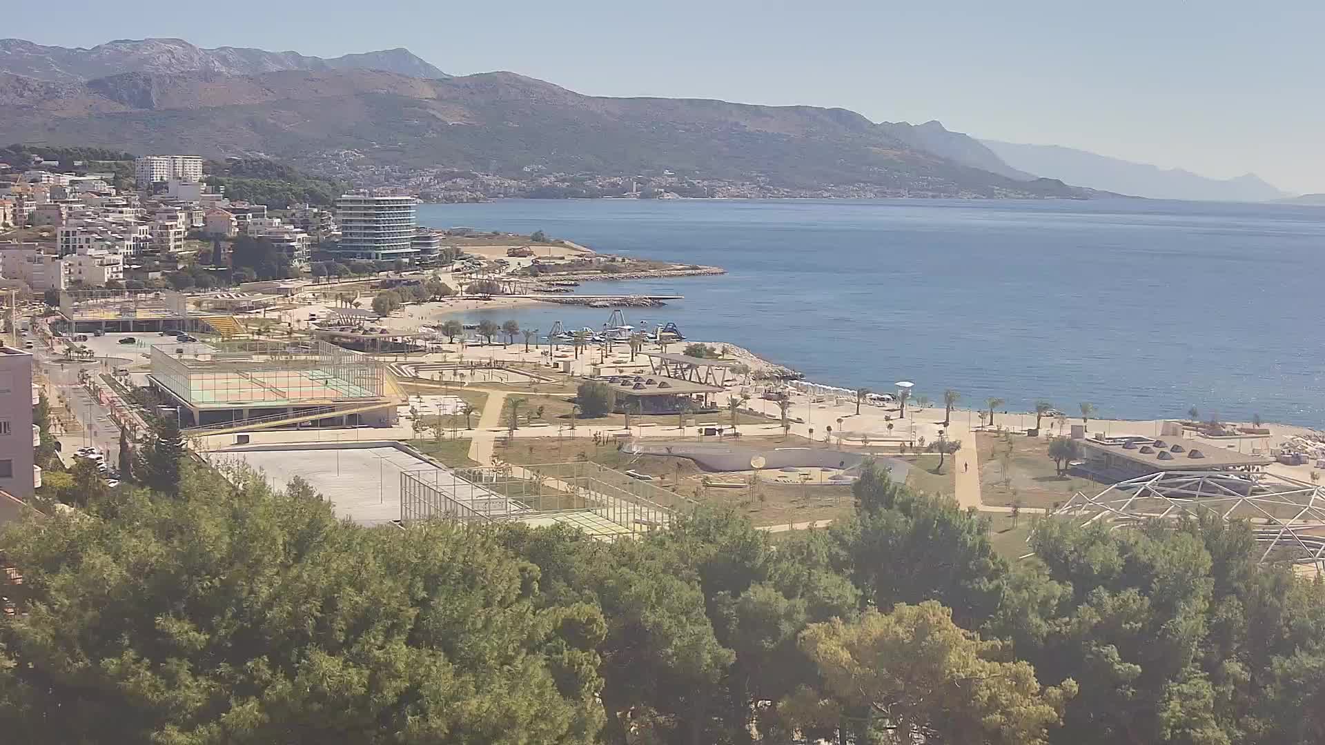 Plage Žnjan et installations sportives – Split