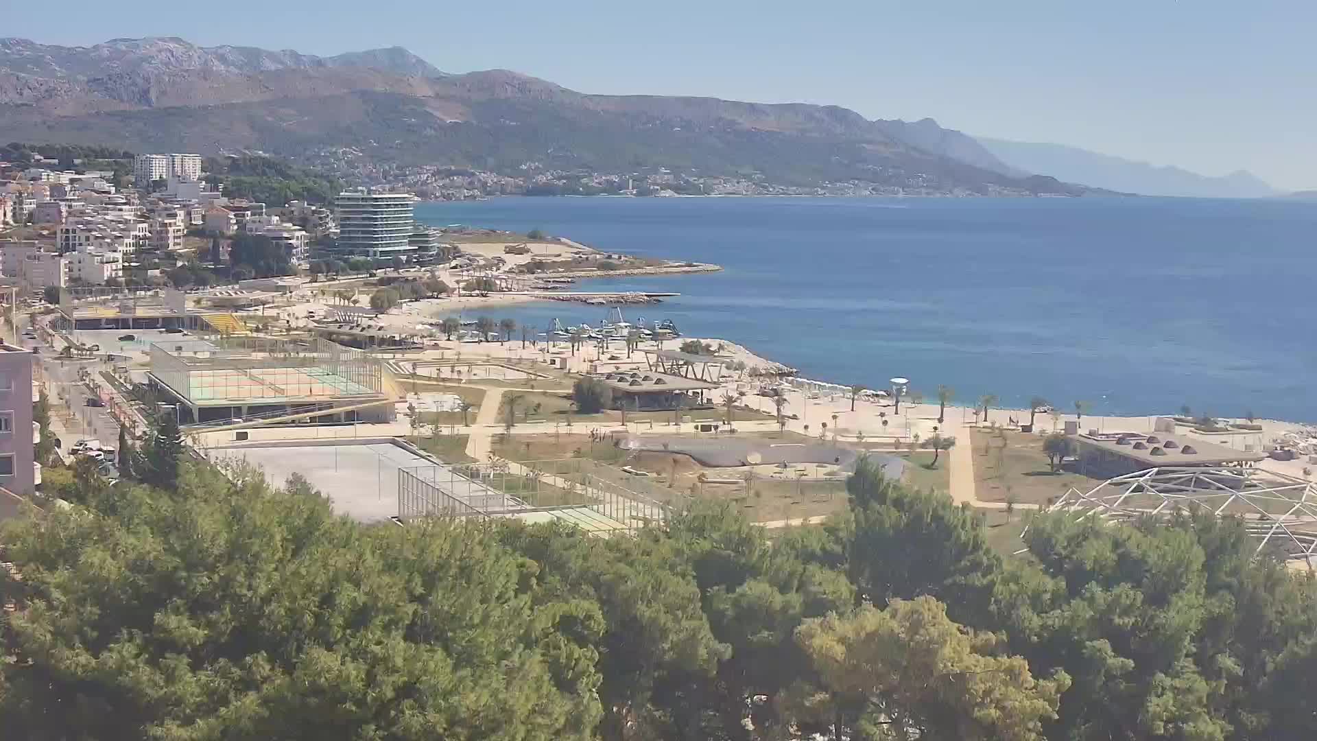 Plage Žnjan et installations sportives – Split