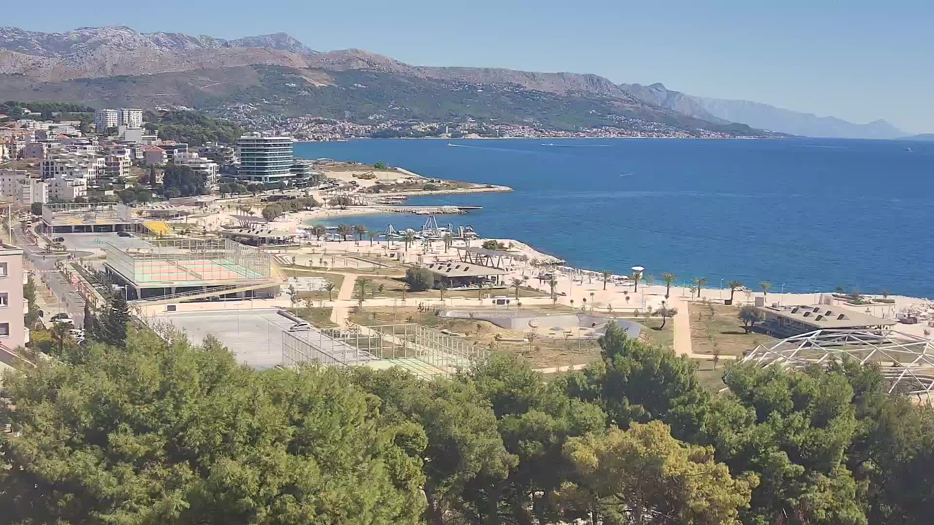 Spiaggia di Žnjan e impianti sportivi – Spalato