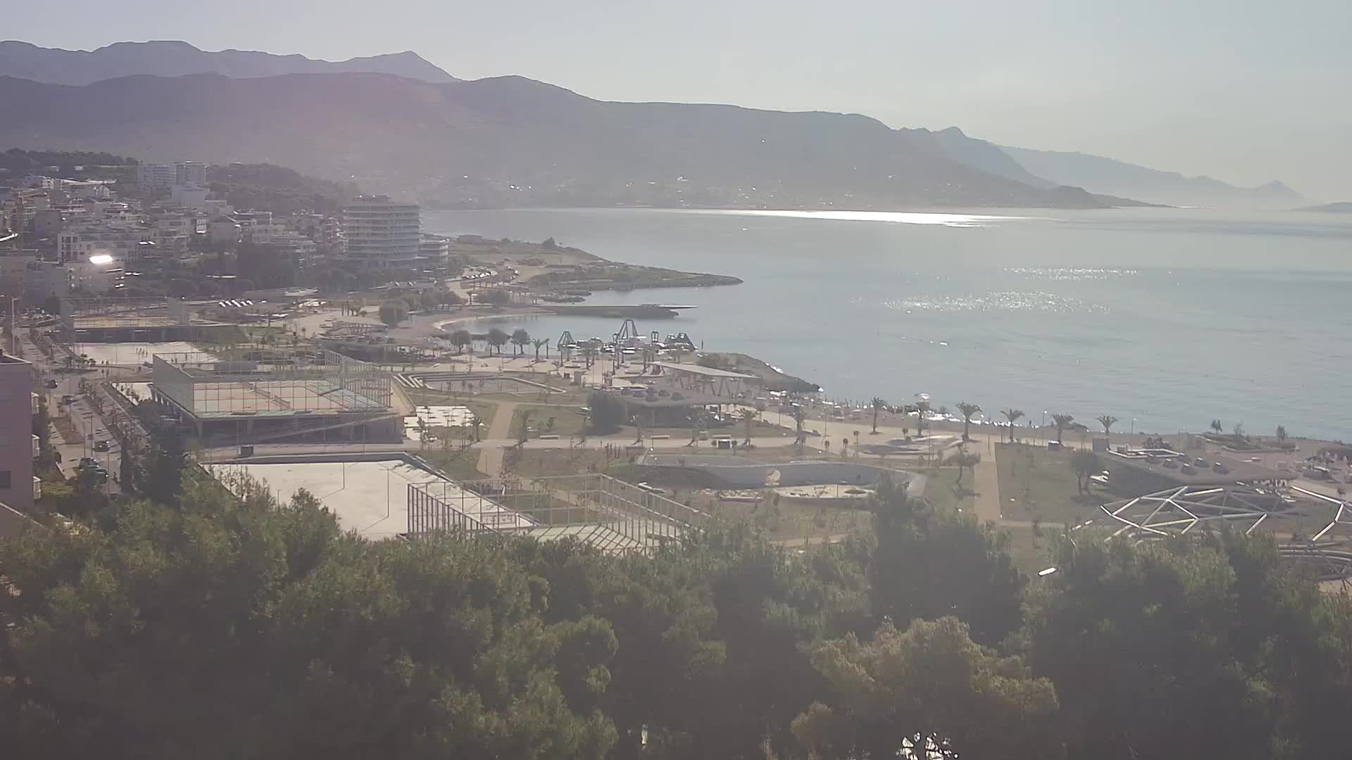 Plage Žnjan et installations sportives – Split