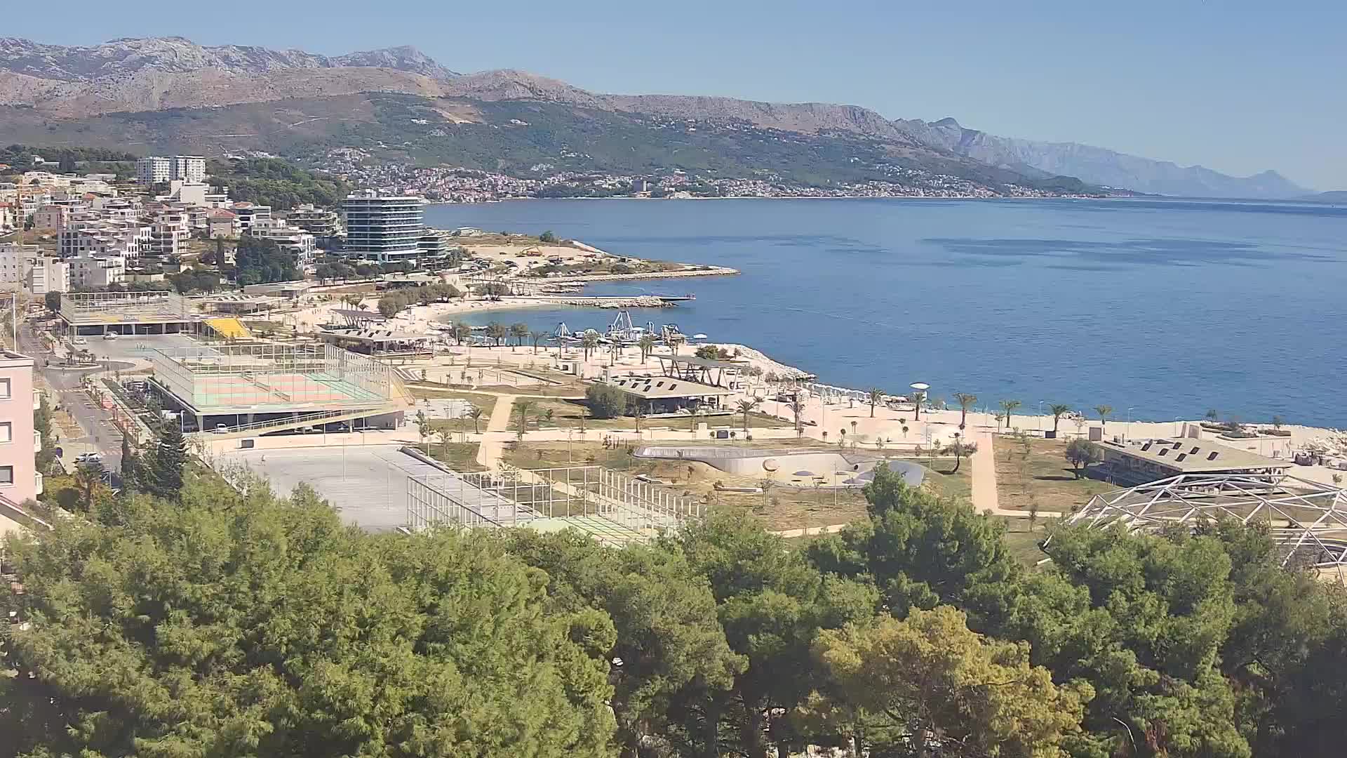 Plage Žnjan et installations sportives – Split