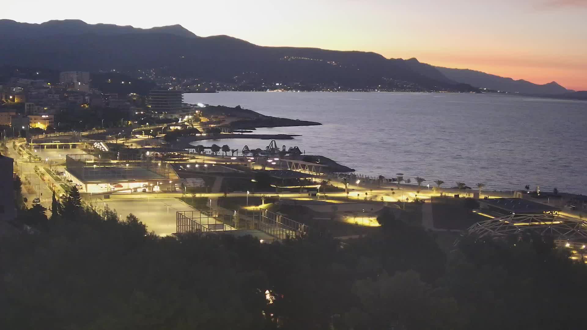 Plage Žnjan et installations sportives – Split