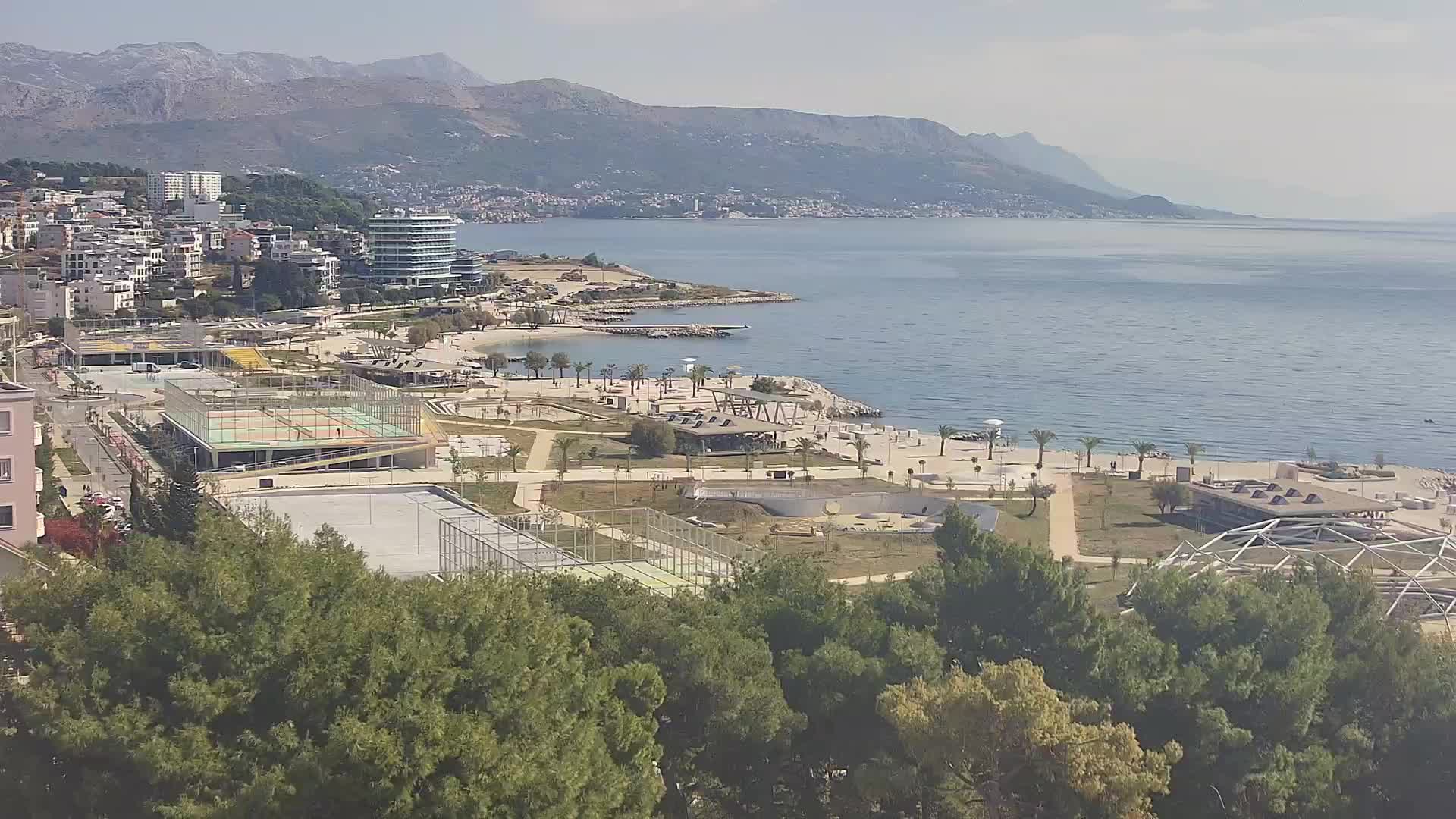 Plage Žnjan et installations sportives – Split