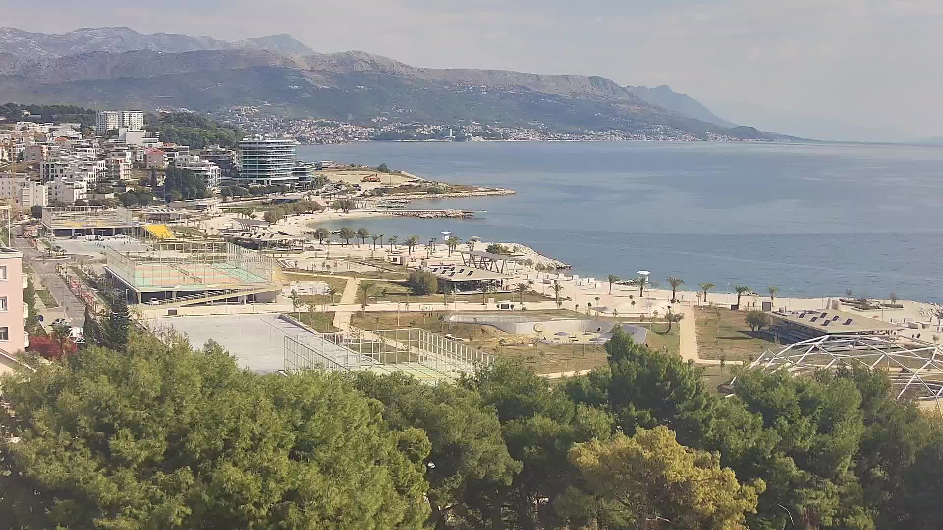 Spiaggia di Žnjan e impianti sportivi – Spalato