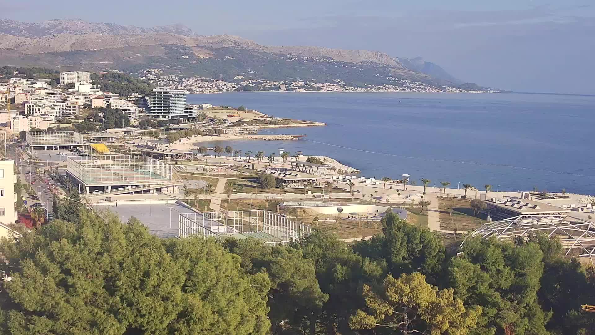 Plage Žnjan et installations sportives – Split