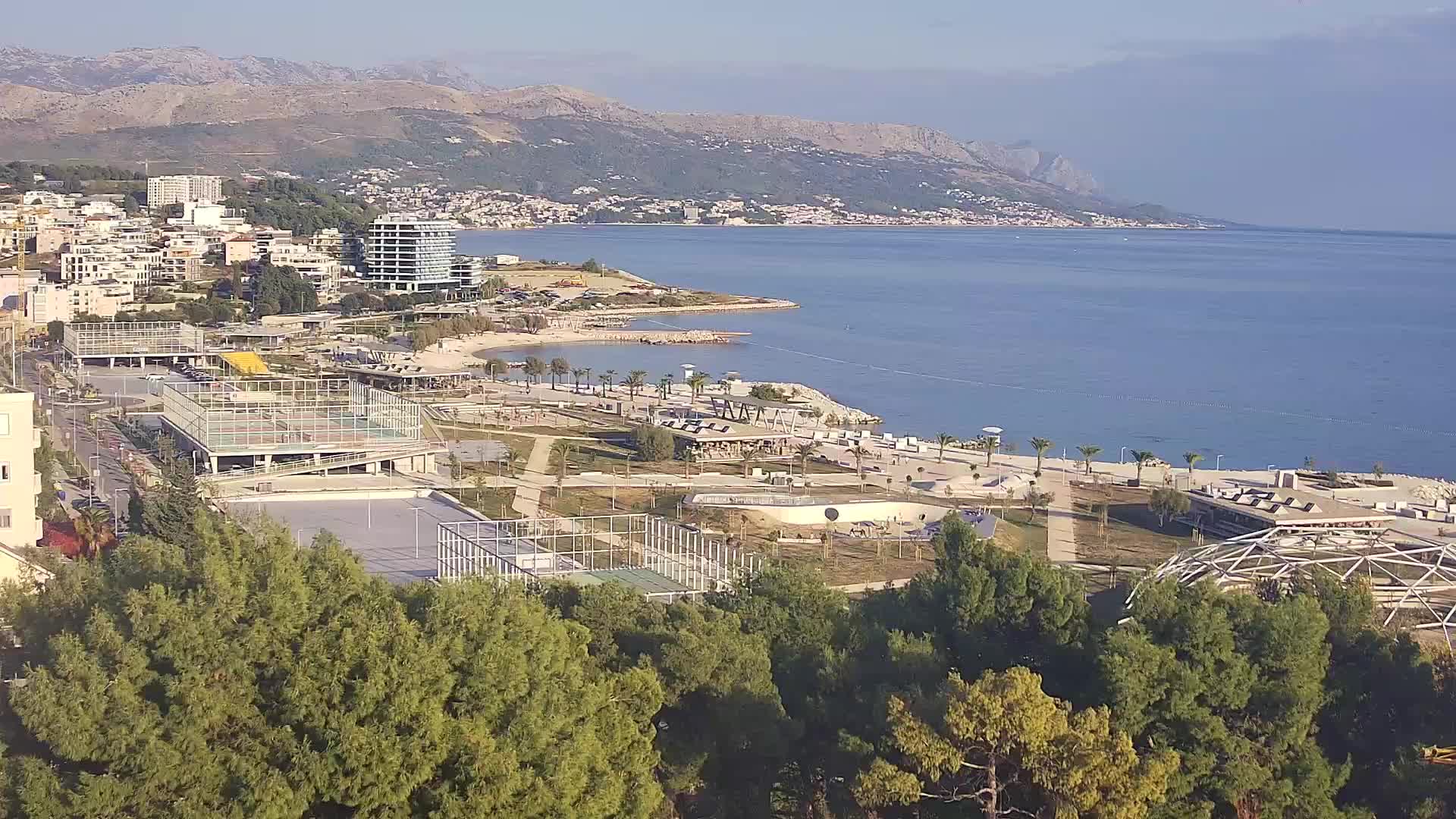 Plage Žnjan et installations sportives – Split