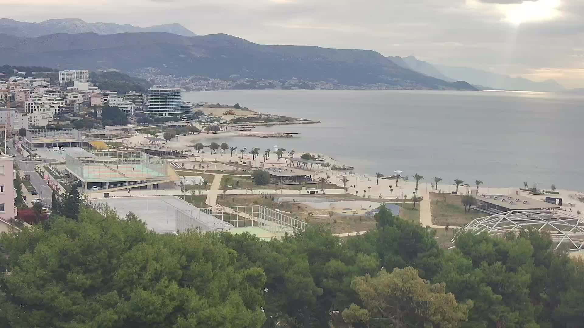 Plage Žnjan et installations sportives – Split
