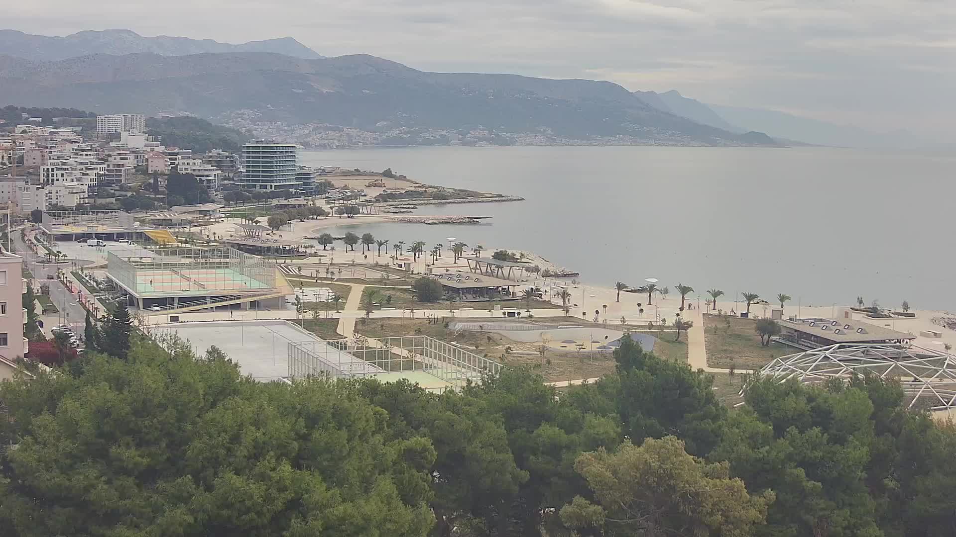 Spiaggia di Žnjan e impianti sportivi – Spalato
