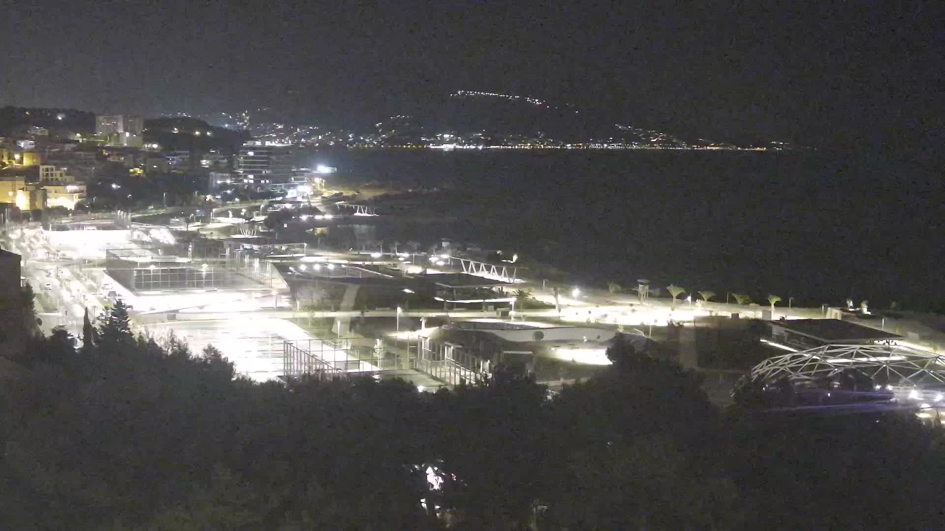 Plage Žnjan et installations sportives – Split