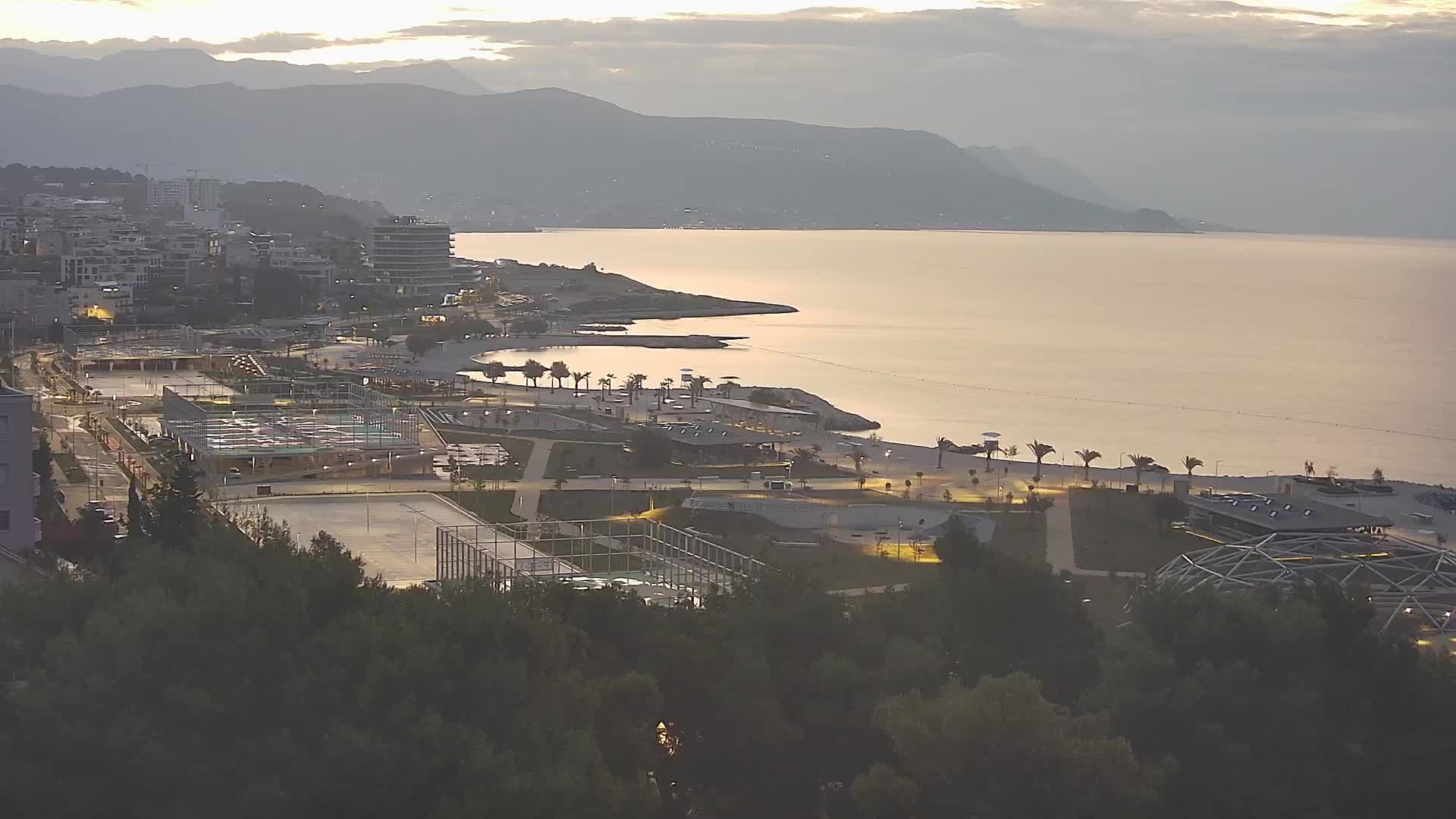 Plage Žnjan et installations sportives – Split