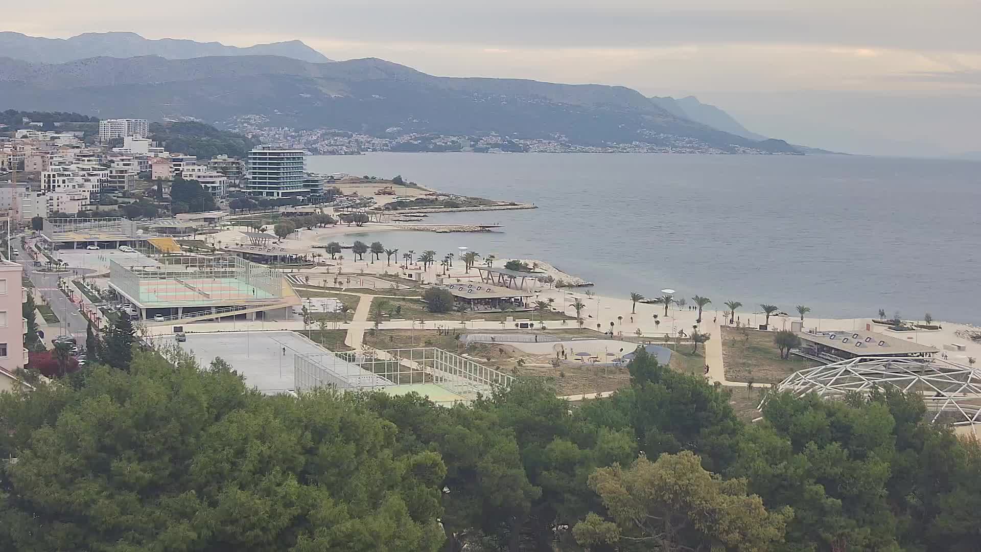 Spiaggia di Žnjan e impianti sportivi – Spalato