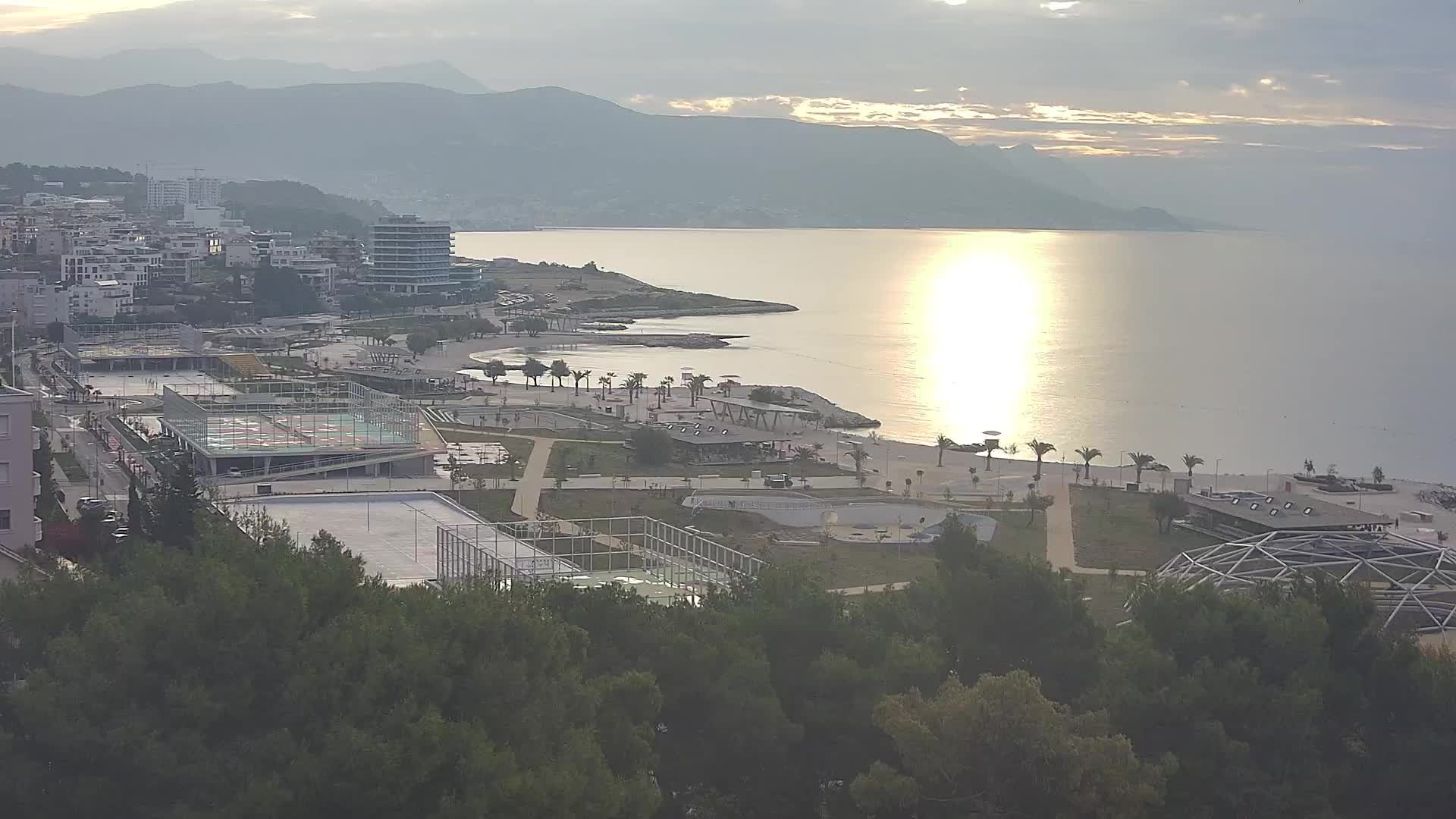 Plage Žnjan et installations sportives – Split