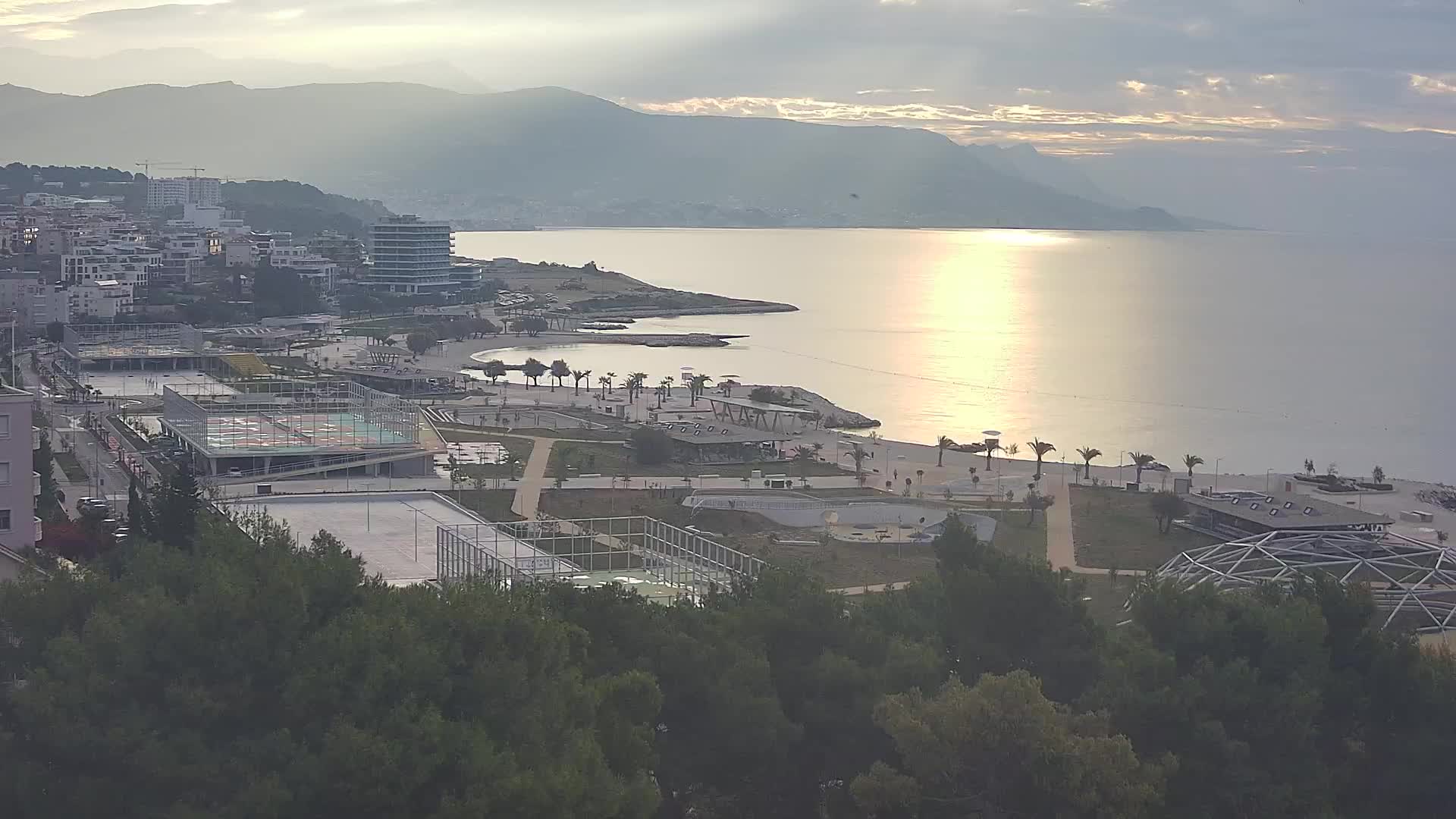 Spiaggia di Žnjan e impianti sportivi – Spalato