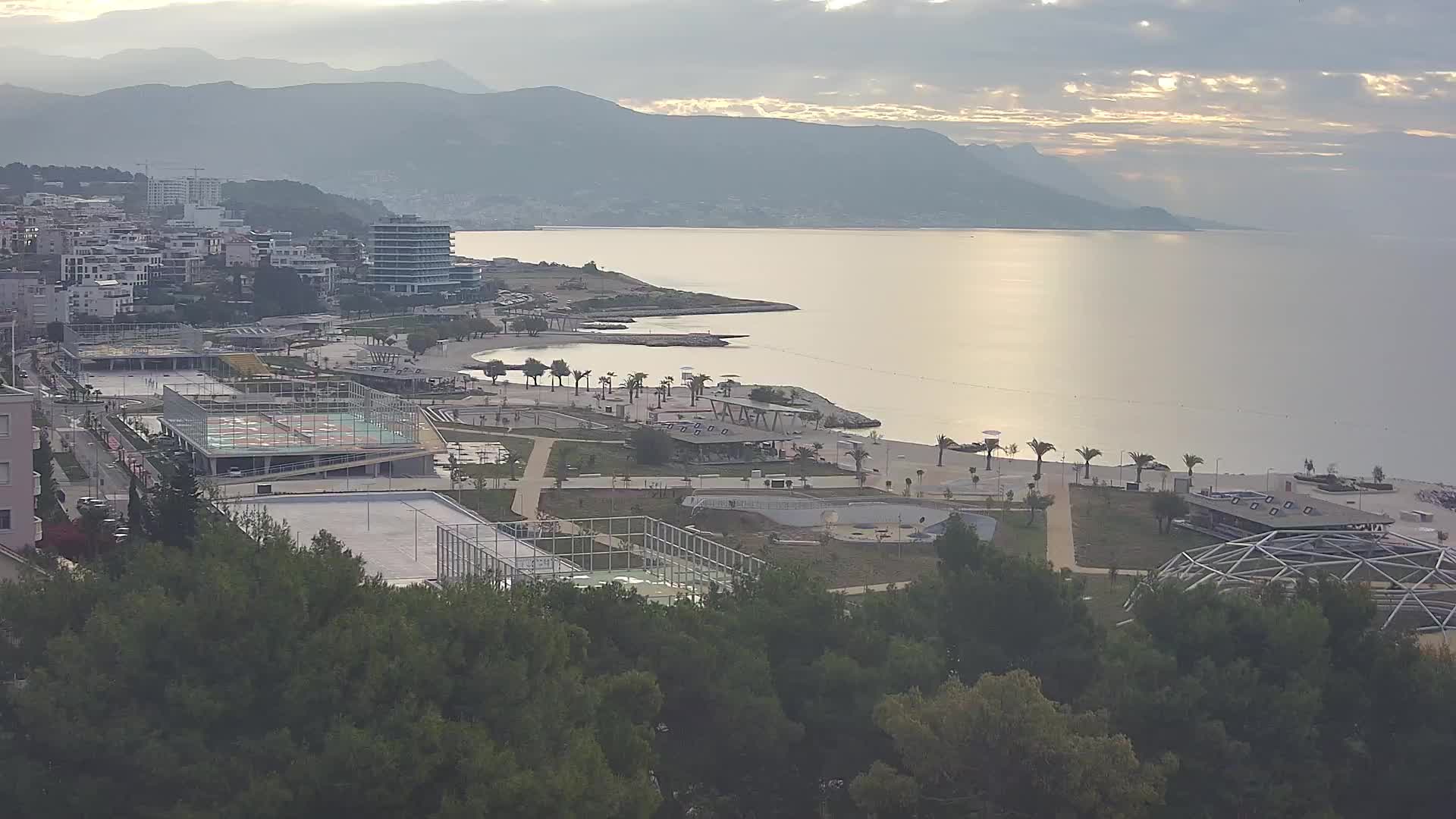 Plage Žnjan et installations sportives – Split