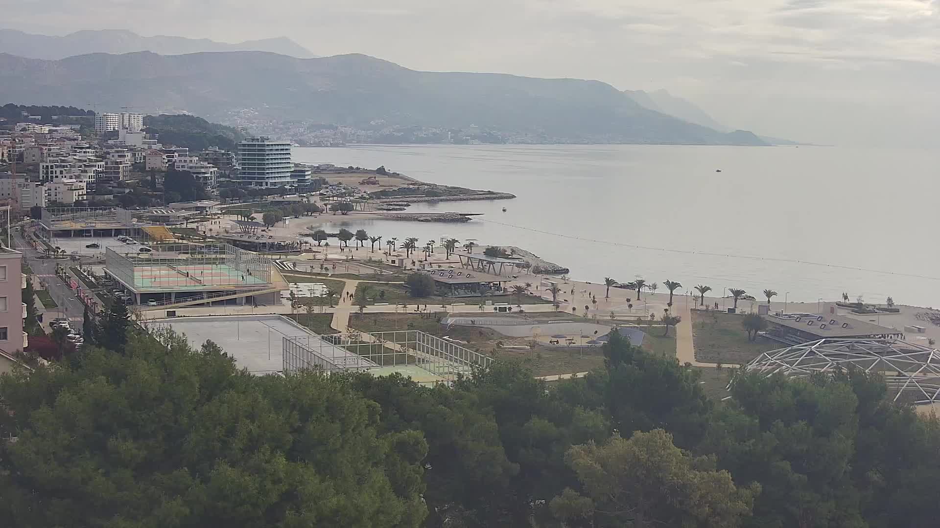 Plage Žnjan et installations sportives – Split