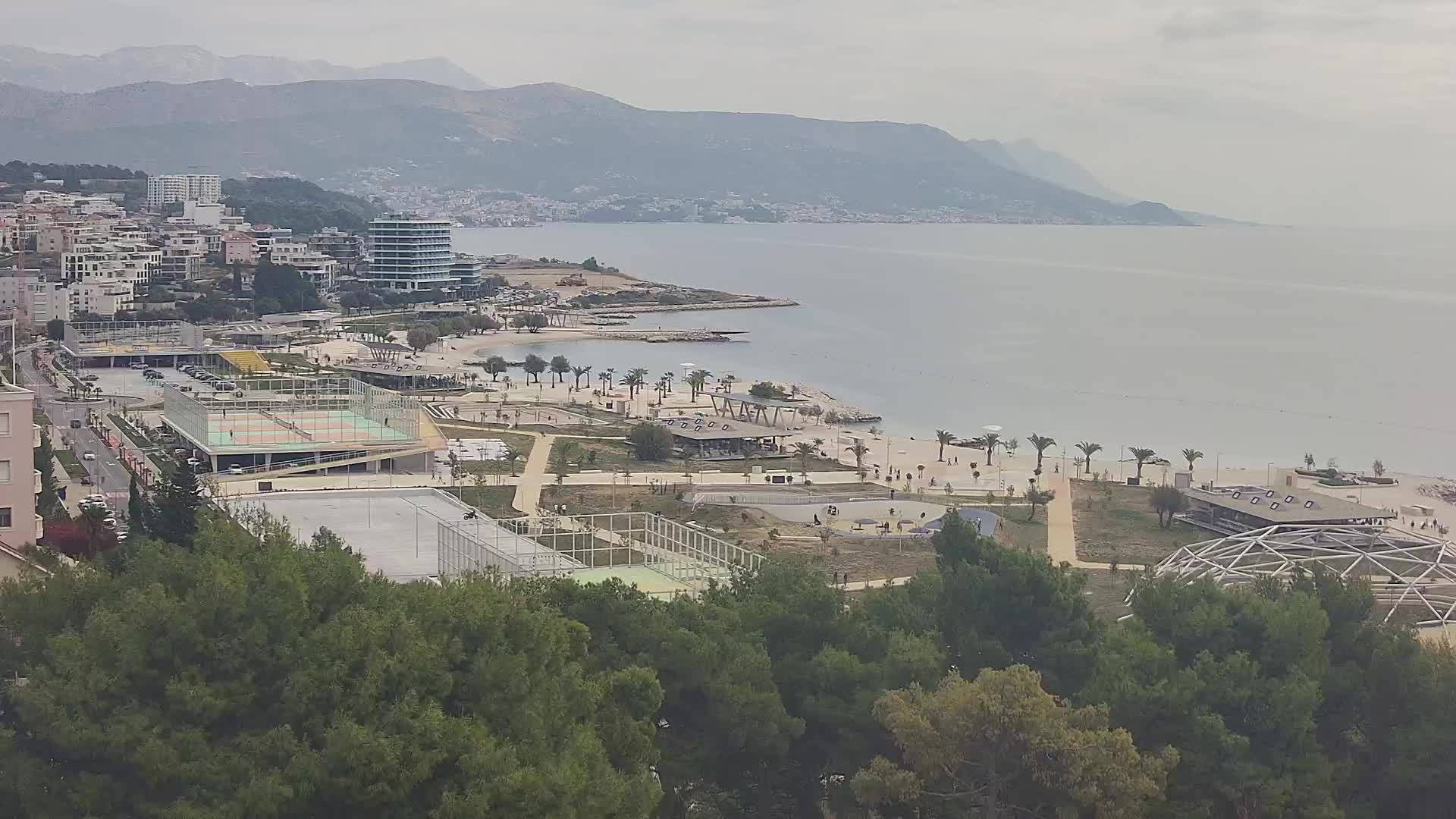 Plage Žnjan et installations sportives – Split