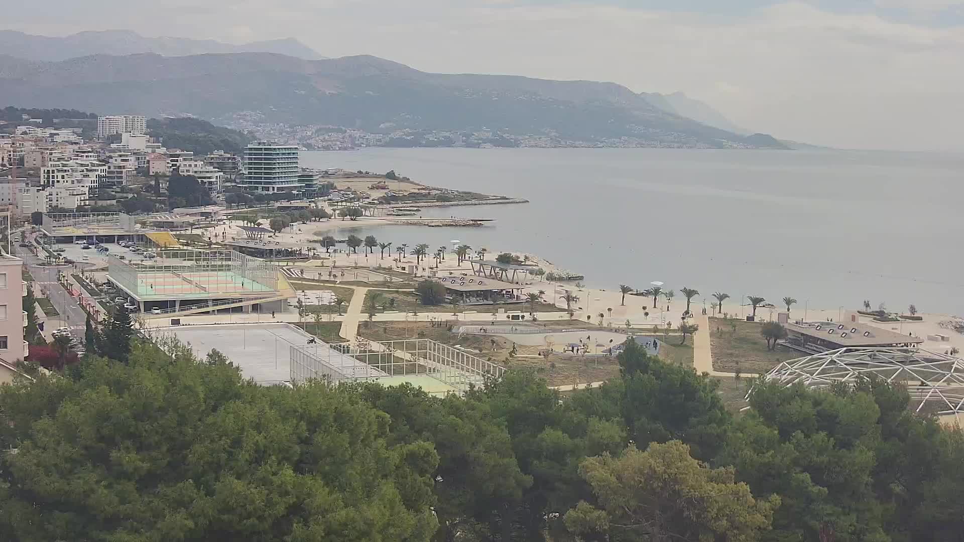 Plage Žnjan et installations sportives – Split