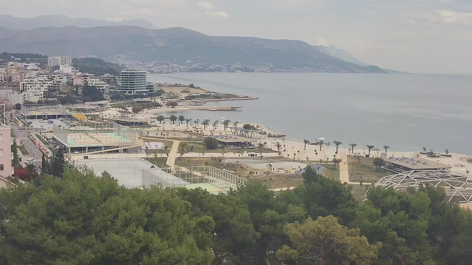 Playa Žnjan e instalaciones deportivas – Split