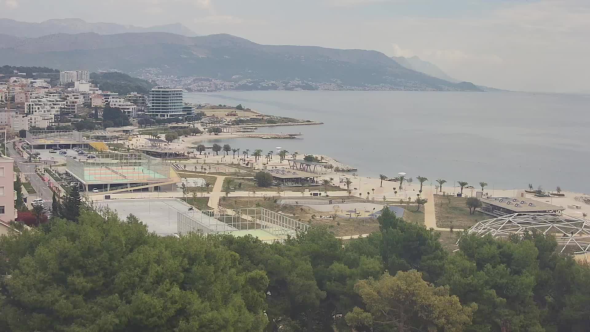 Plage Žnjan et installations sportives – Split