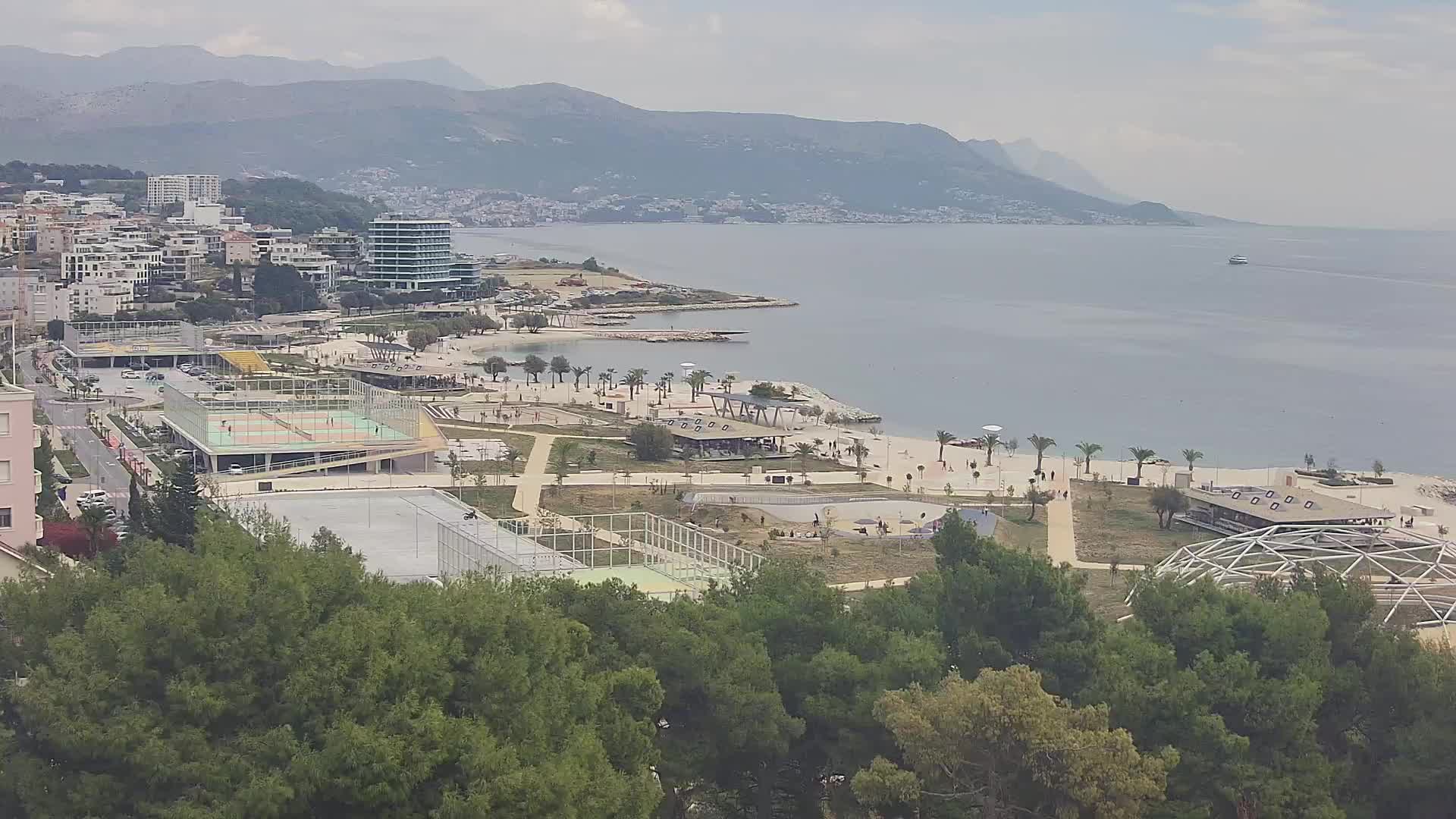 Plage Žnjan et installations sportives – Split