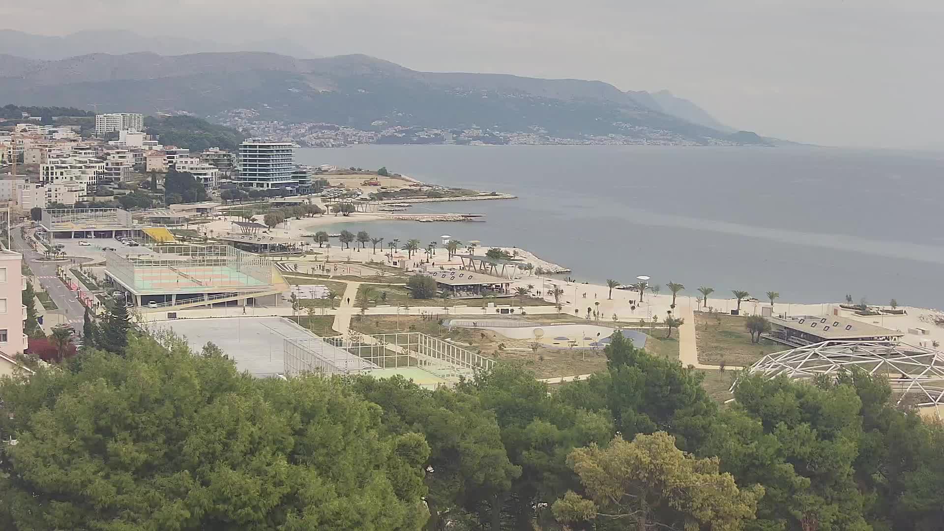Spiaggia di Žnjan e impianti sportivi – Spalato