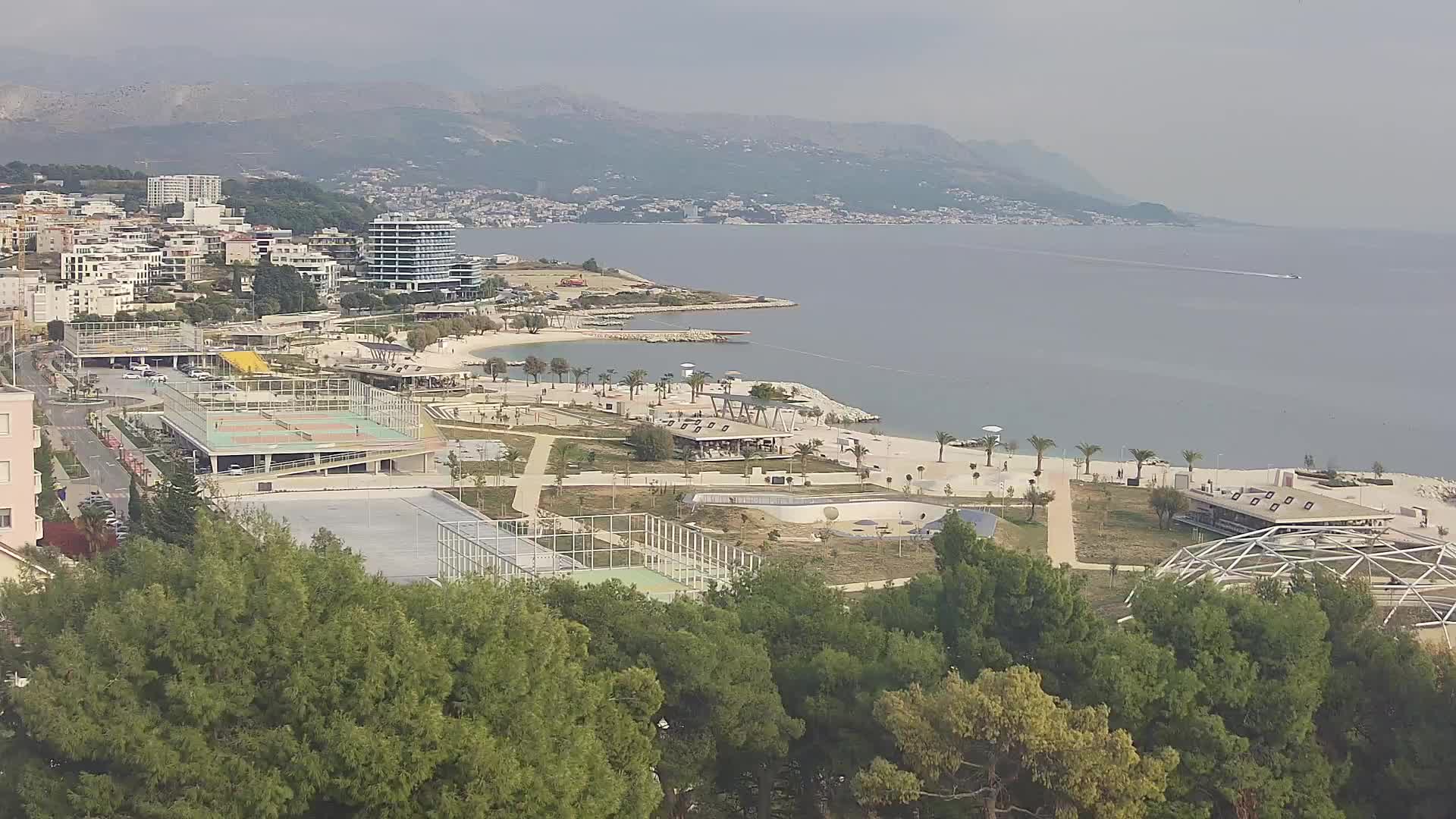 Plage Žnjan et installations sportives – Split