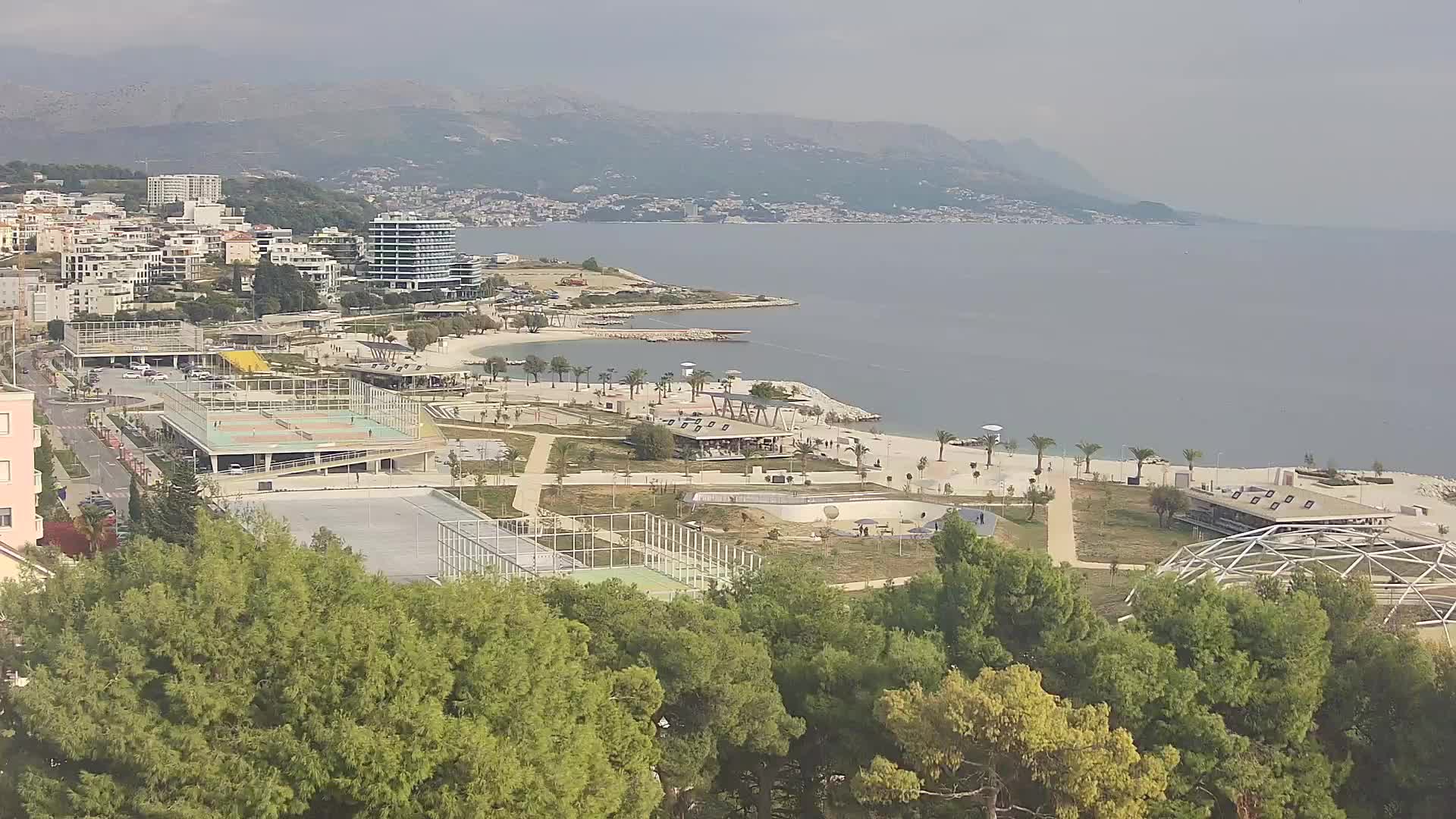 Spiaggia di Žnjan e impianti sportivi – Spalato