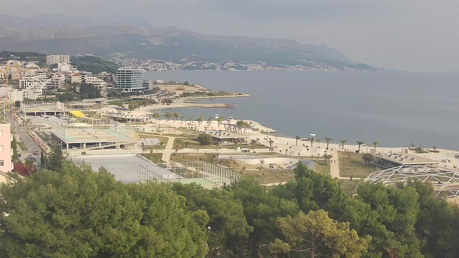 Plage Žnjan et installations sportives – Split