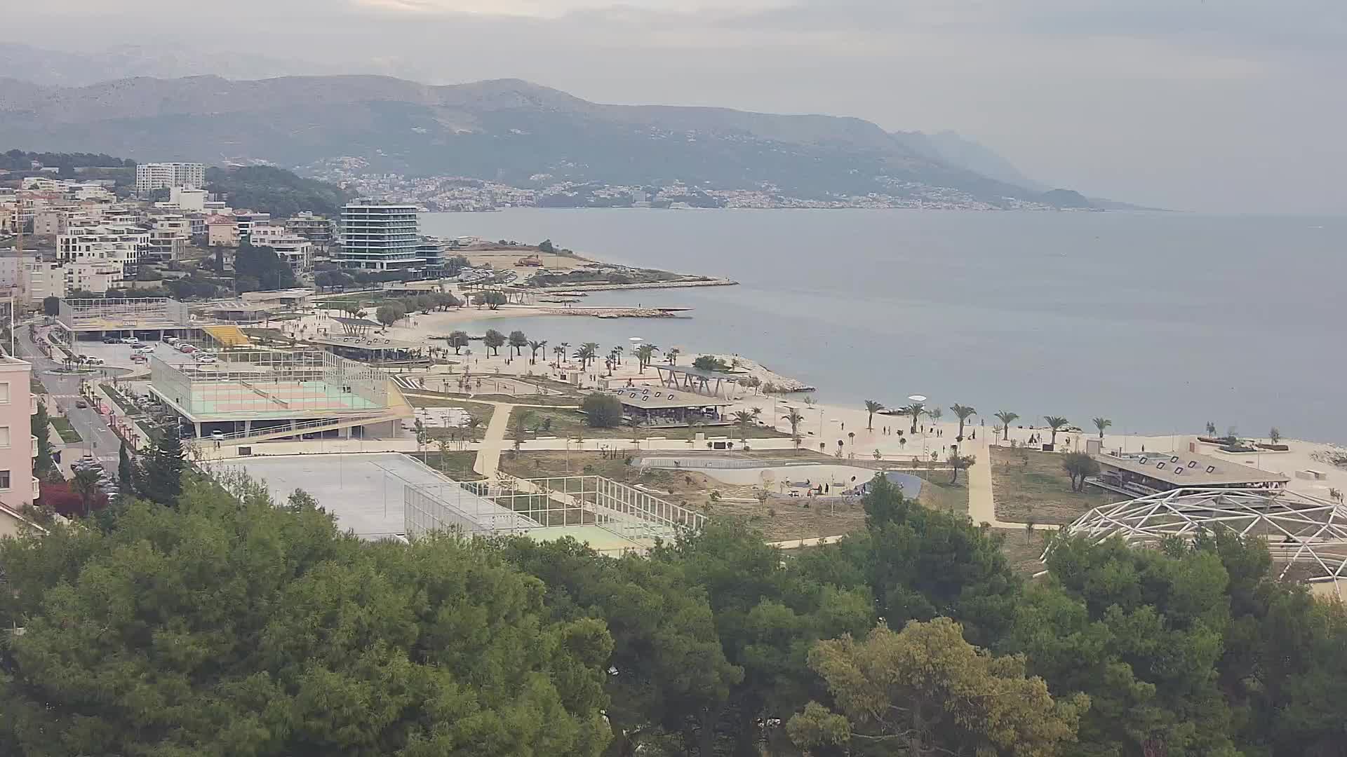 Spiaggia di Žnjan e impianti sportivi – Spalato