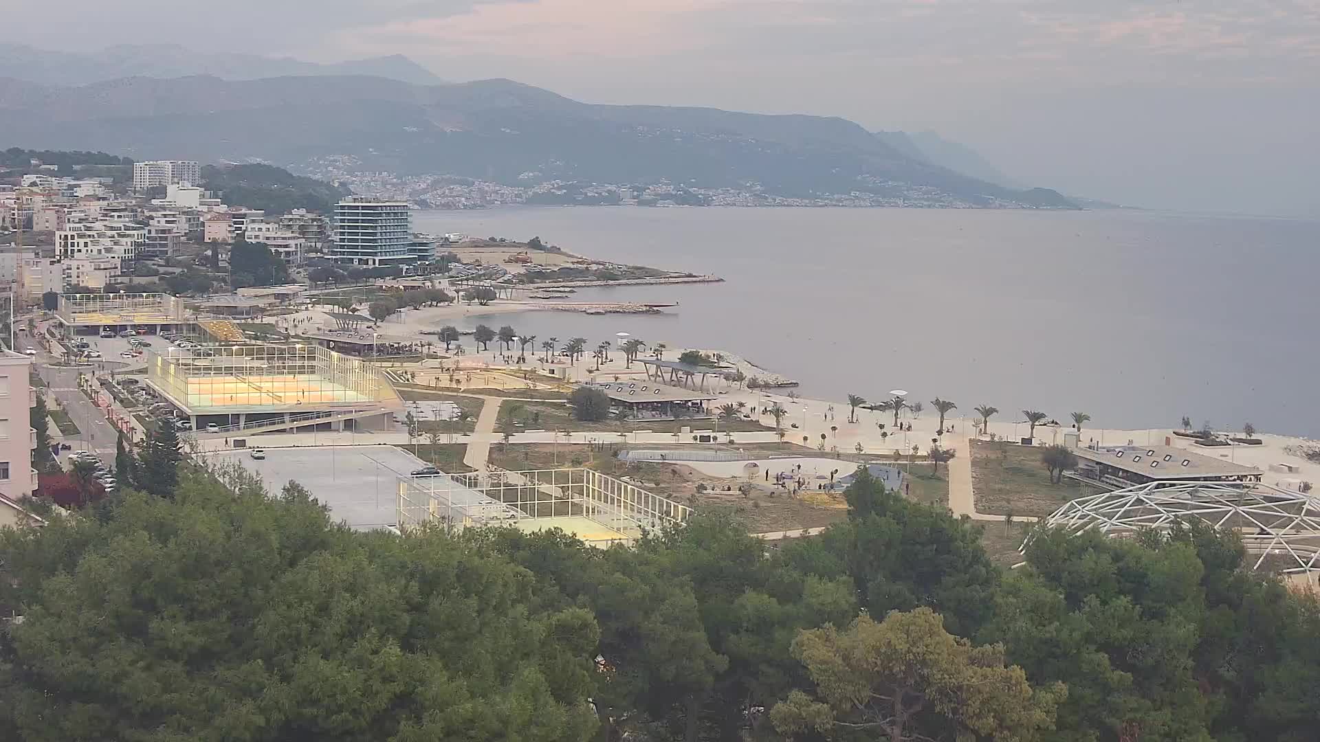 Spiaggia di Žnjan e impianti sportivi – Spalato