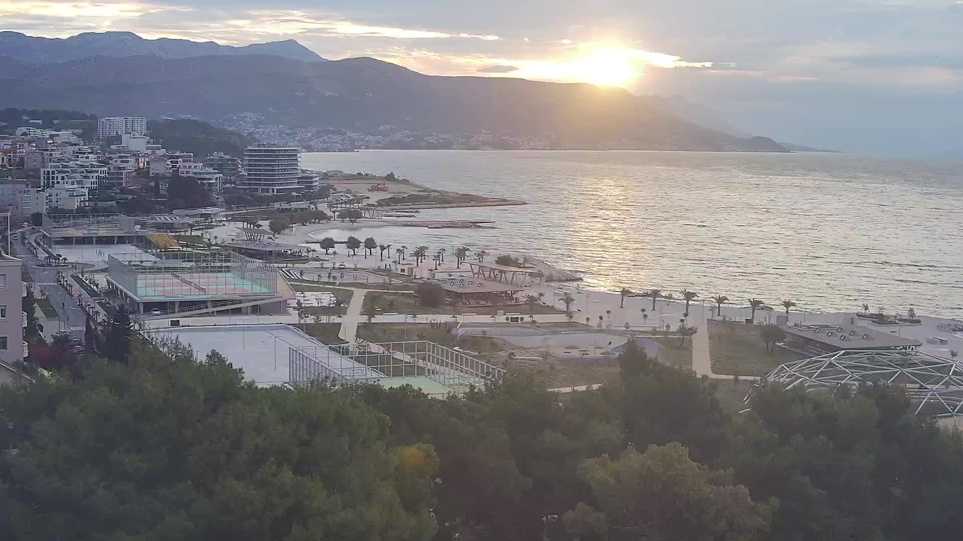 Spiaggia di Žnjan e impianti sportivi – Spalato