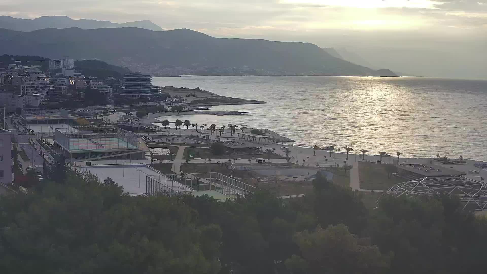 Playa Žnjan e instalaciones deportivas – Split