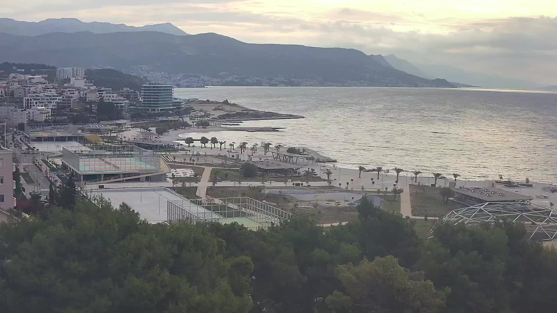 Plage Žnjan et installations sportives – Split