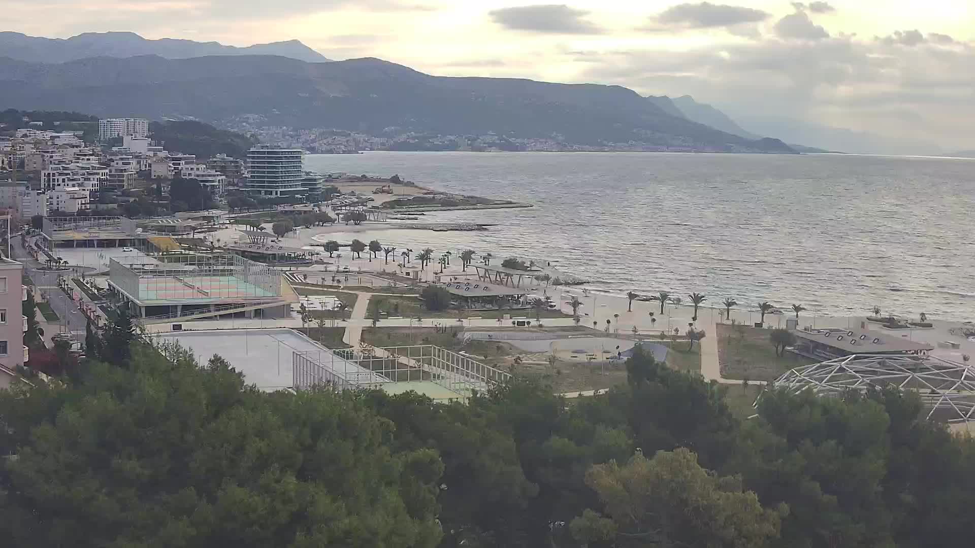 Spiaggia di Žnjan e impianti sportivi – Spalato