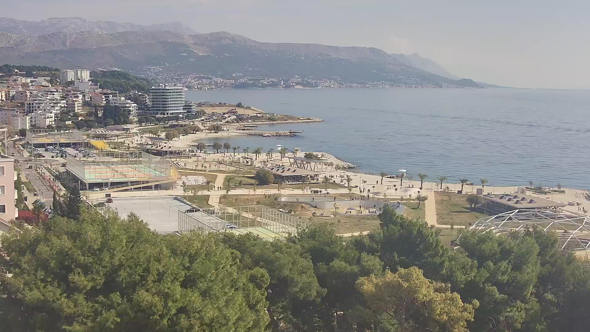 Plage Žnjan et installations sportives – Split
