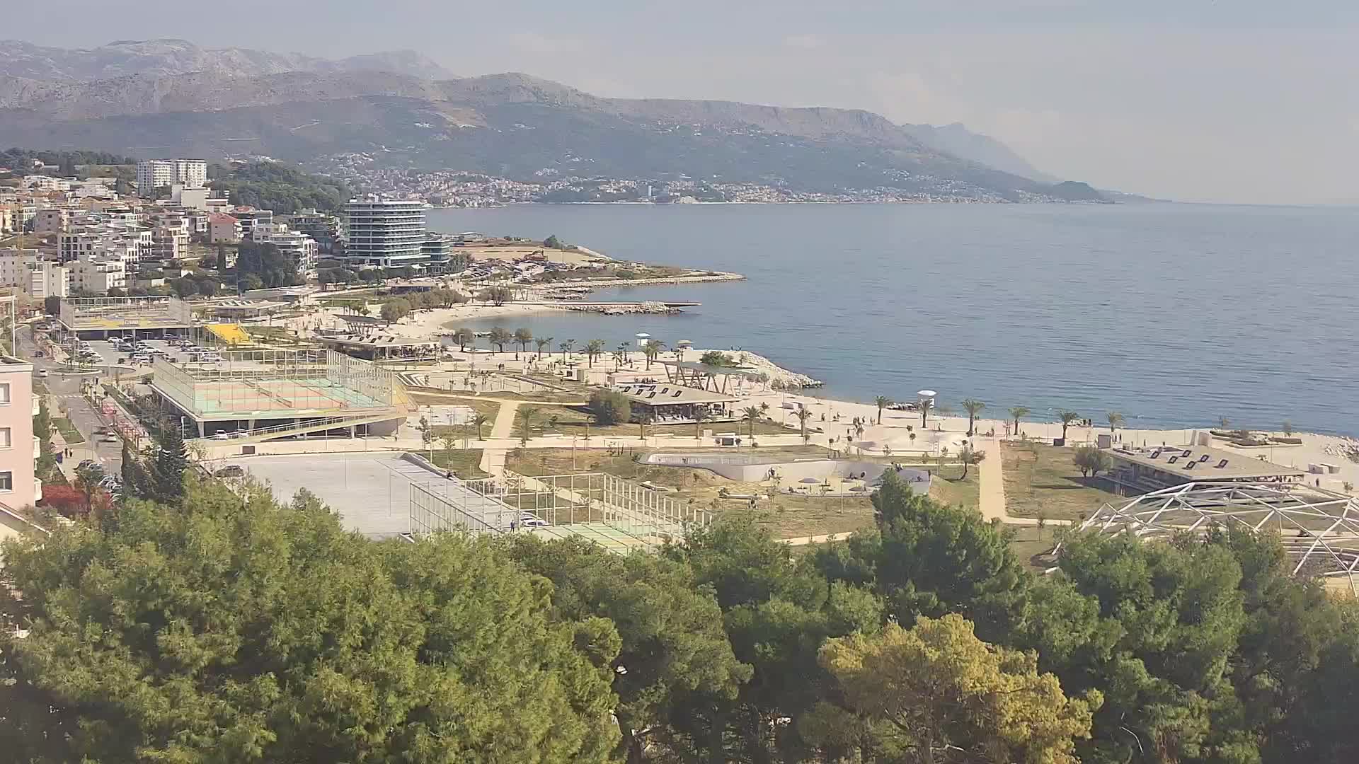 Playa Žnjan e instalaciones deportivas – Split