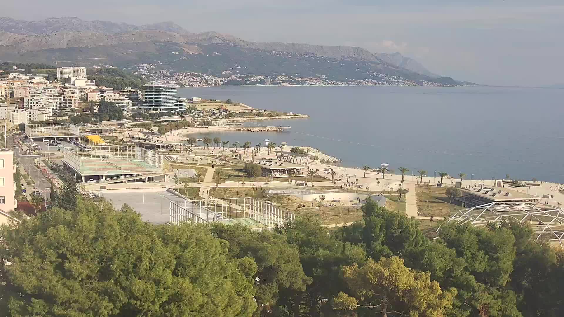 Plage Žnjan et installations sportives – Split