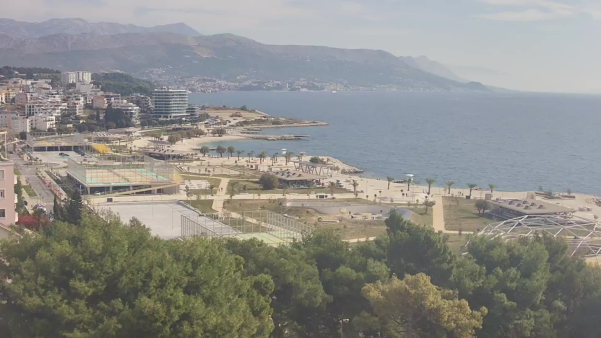 Playa Žnjan e instalaciones deportivas – Split