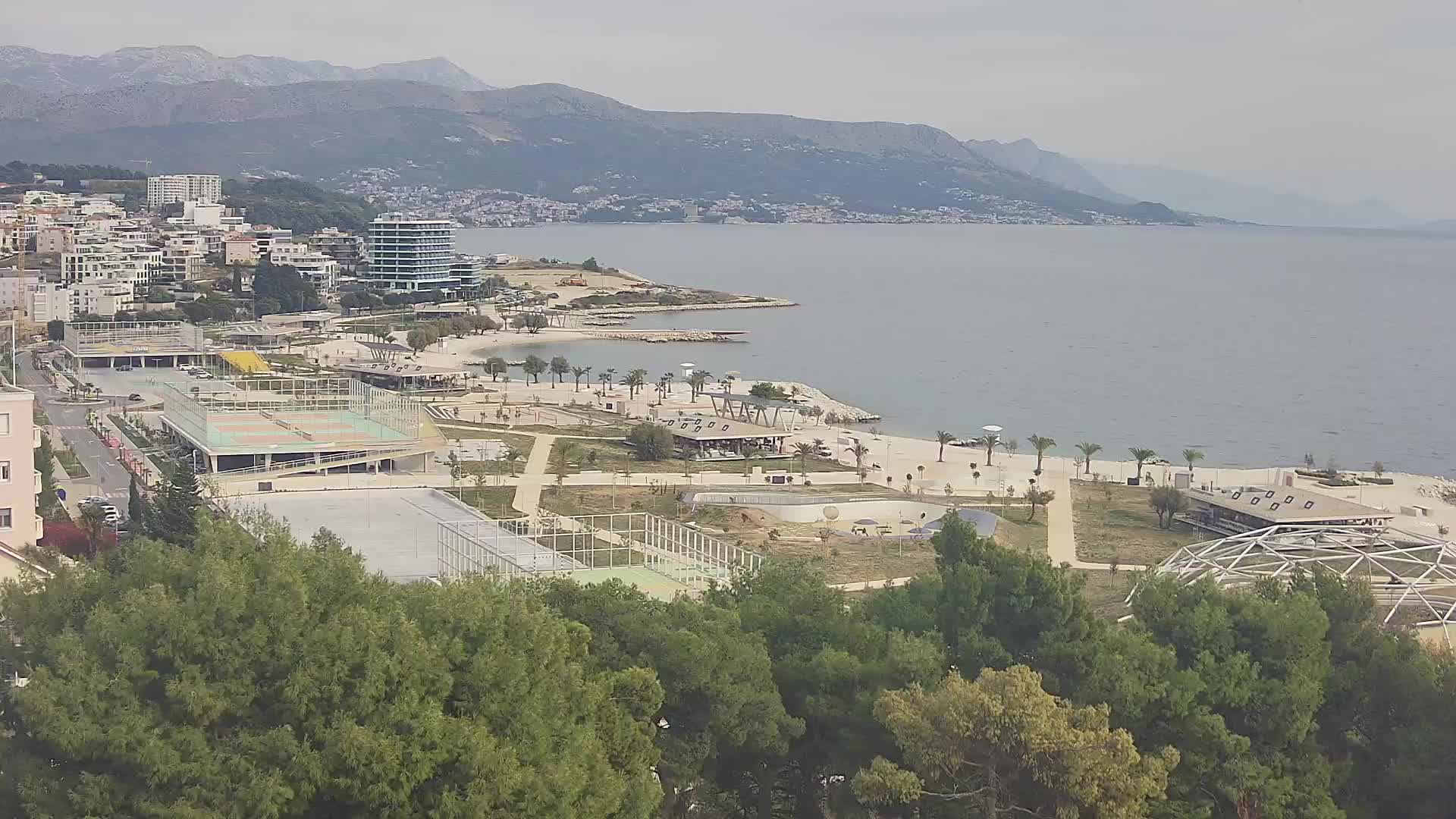 Plage Žnjan et installations sportives – Split