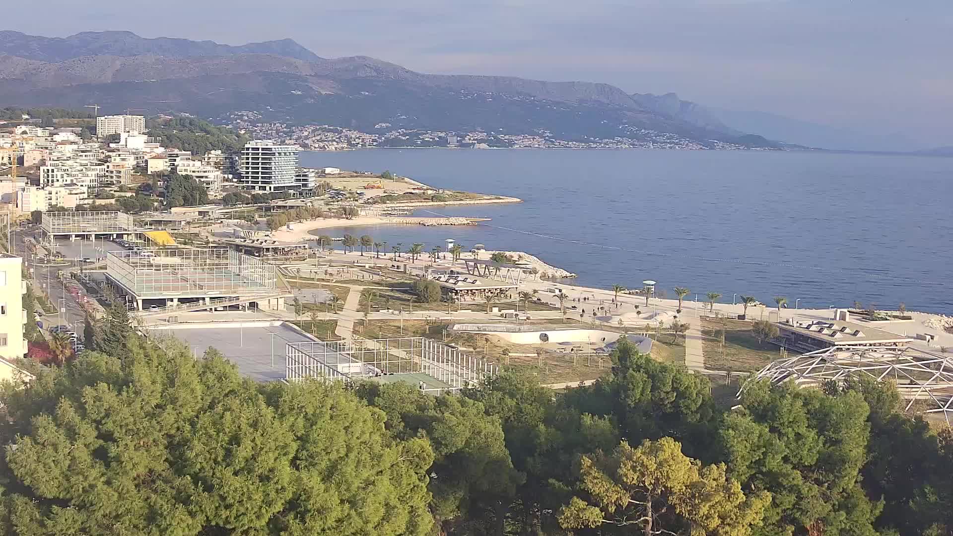 Spiaggia di Žnjan e impianti sportivi – Spalato