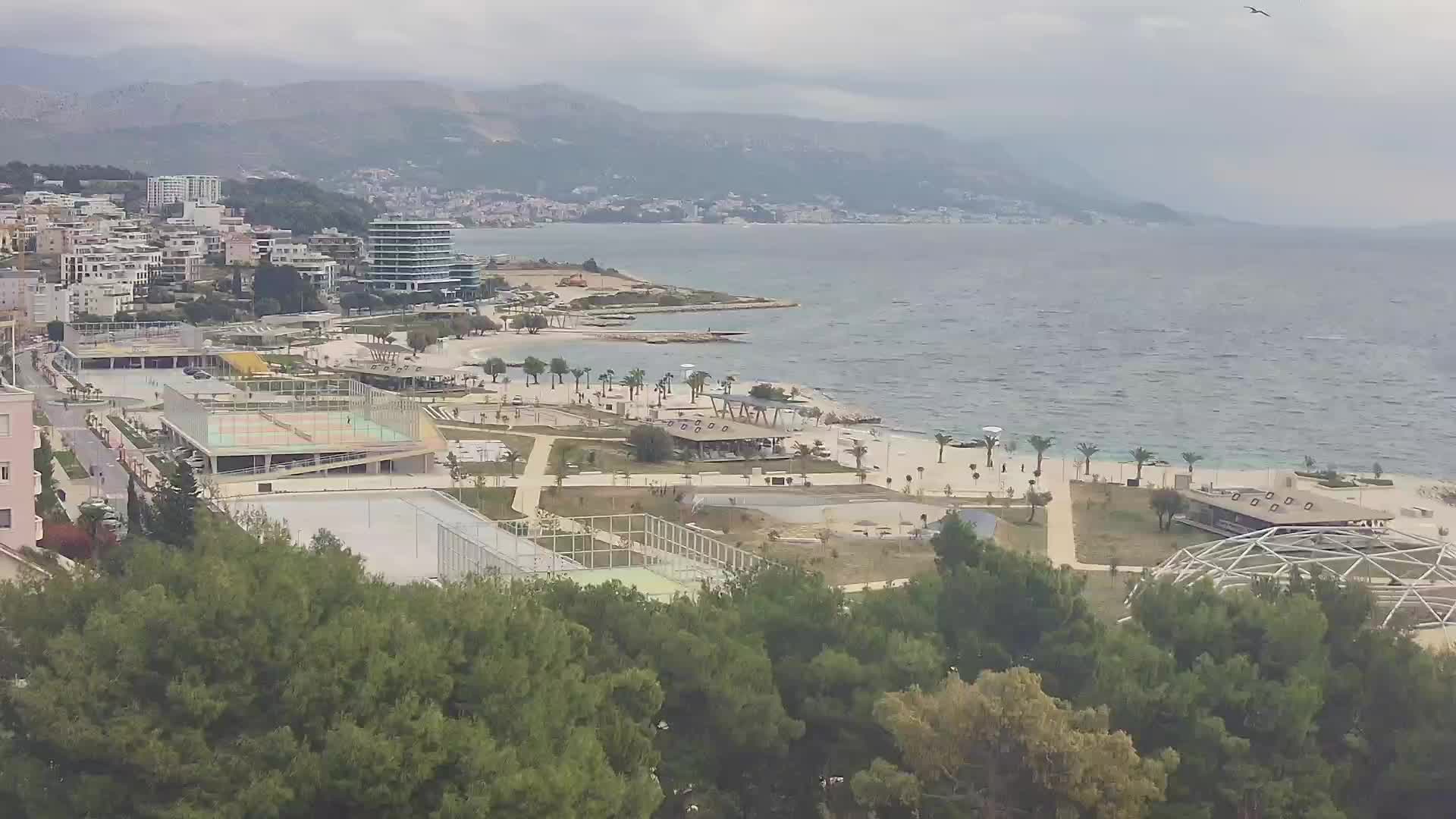 Plage Žnjan et installations sportives – Split