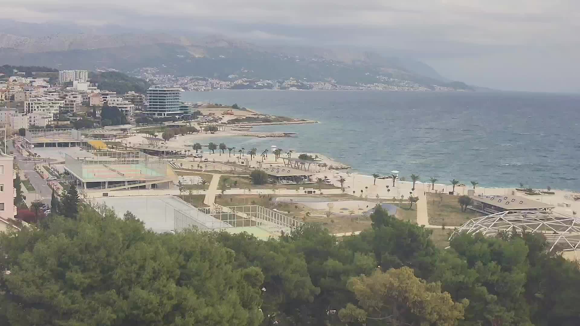 Plage Žnjan et installations sportives – Split