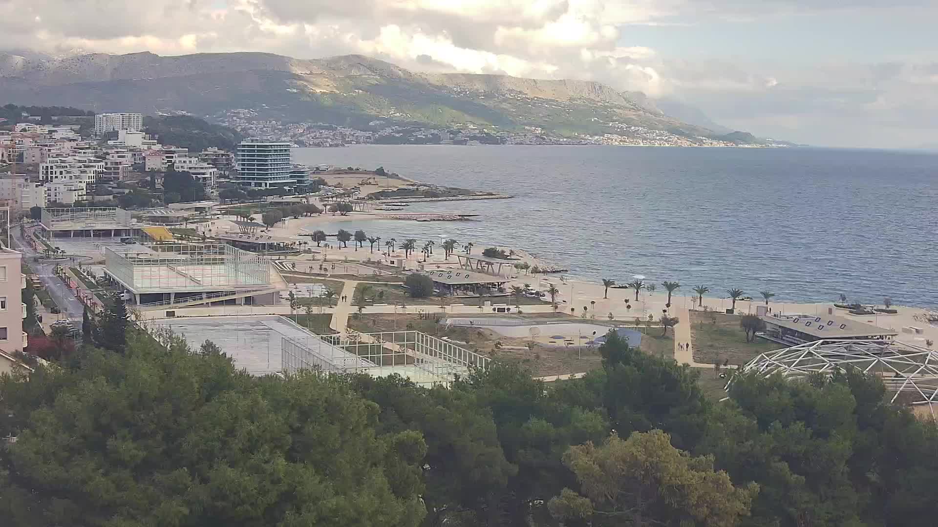 Plage Žnjan et installations sportives – Split