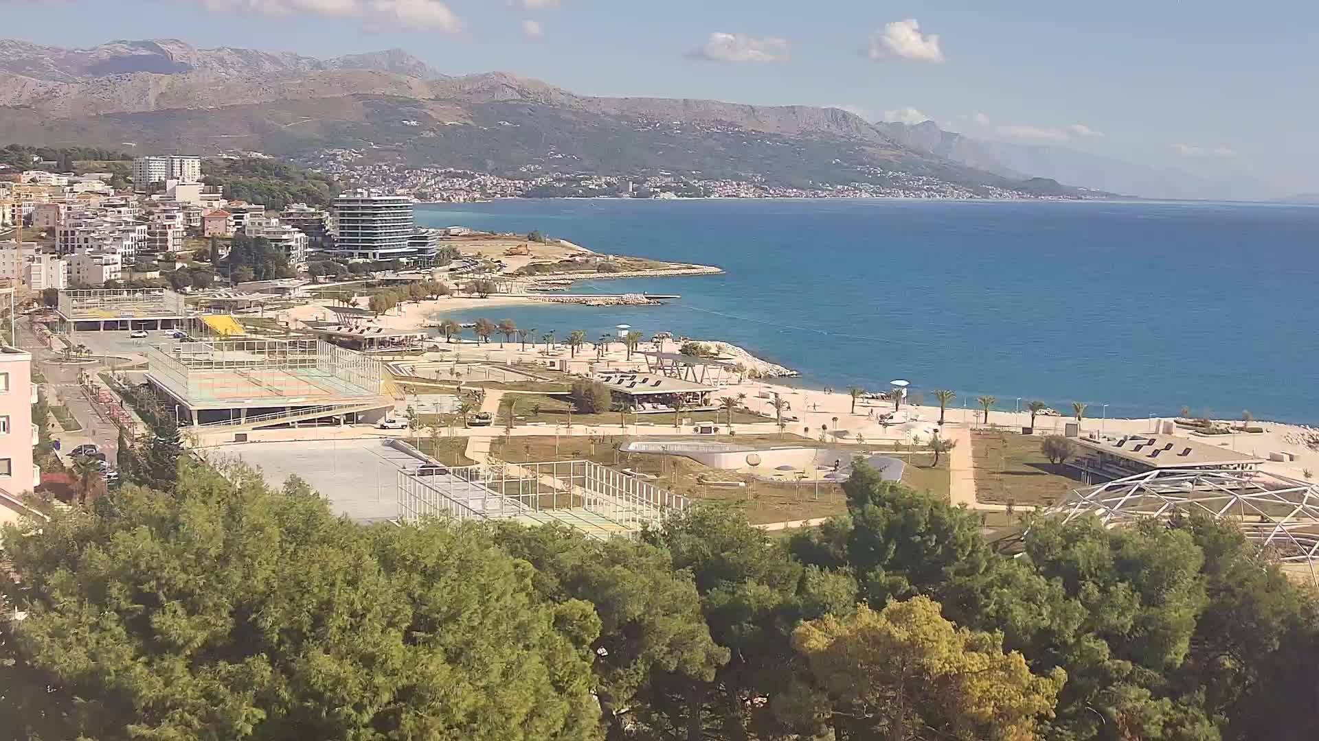 Spiaggia di Žnjan e impianti sportivi – Spalato