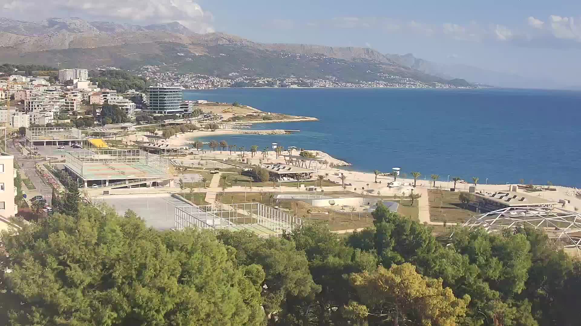 Plage Žnjan et installations sportives – Split