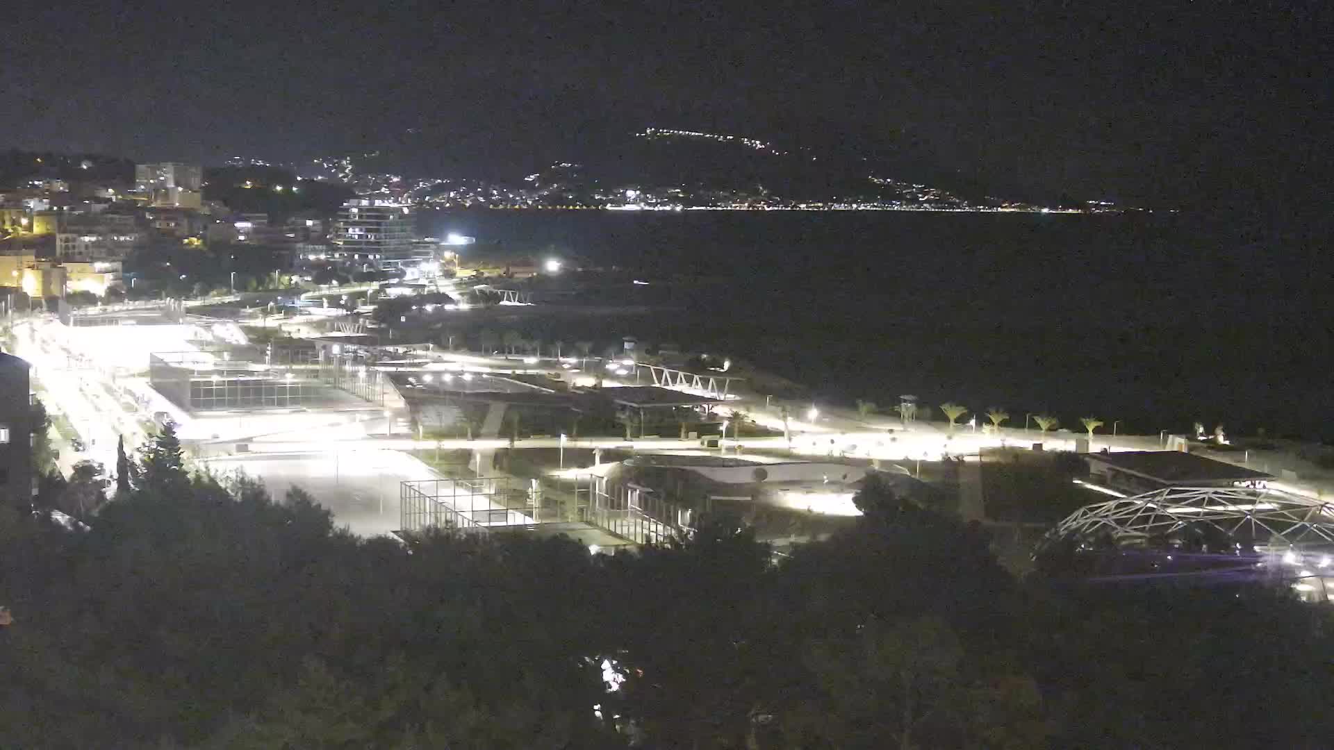 Plage Žnjan et installations sportives – Split